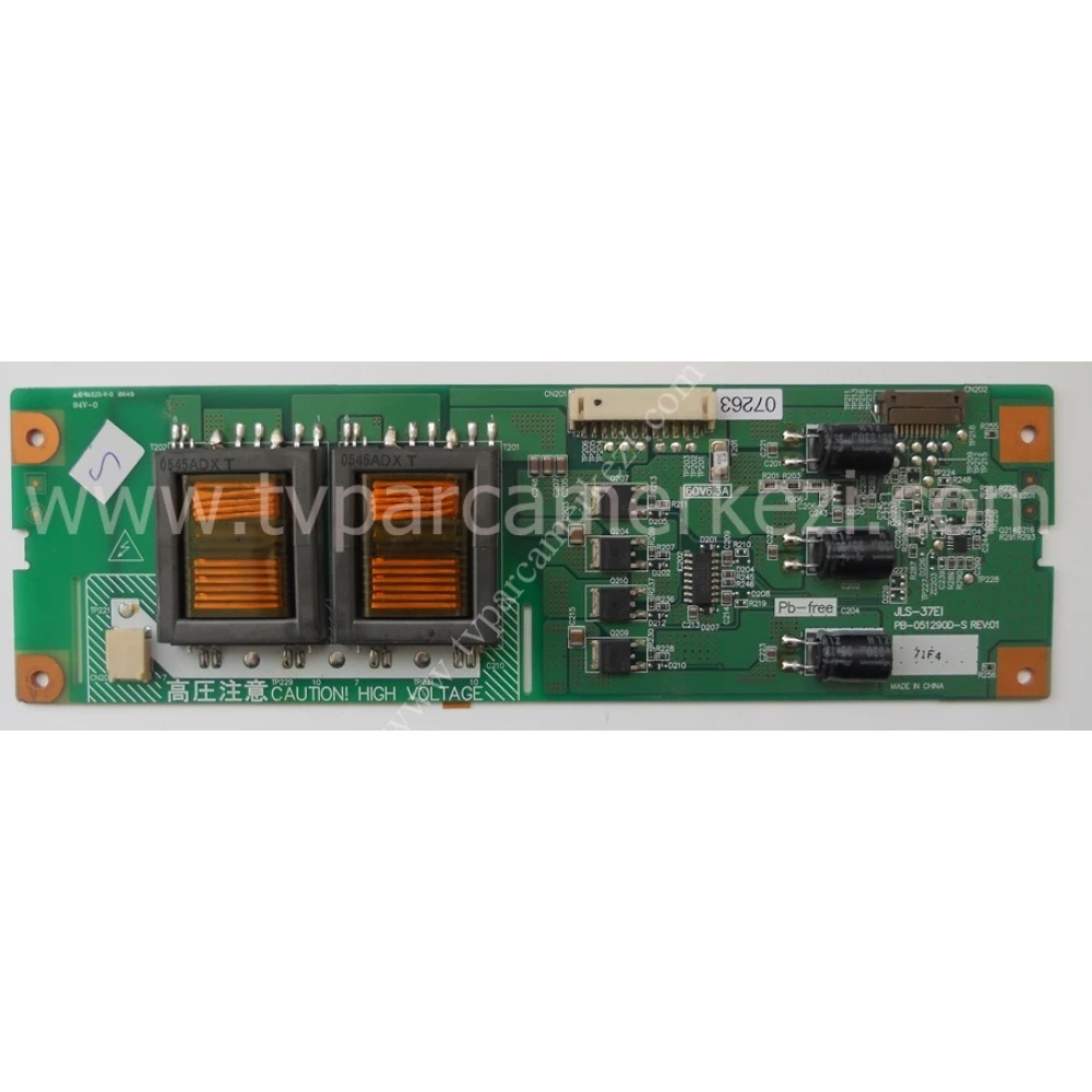 JLS-37E1 , PB-051290D-S REV:0.1 , AKAI LCT37Z4AD INVERTER BOARD
