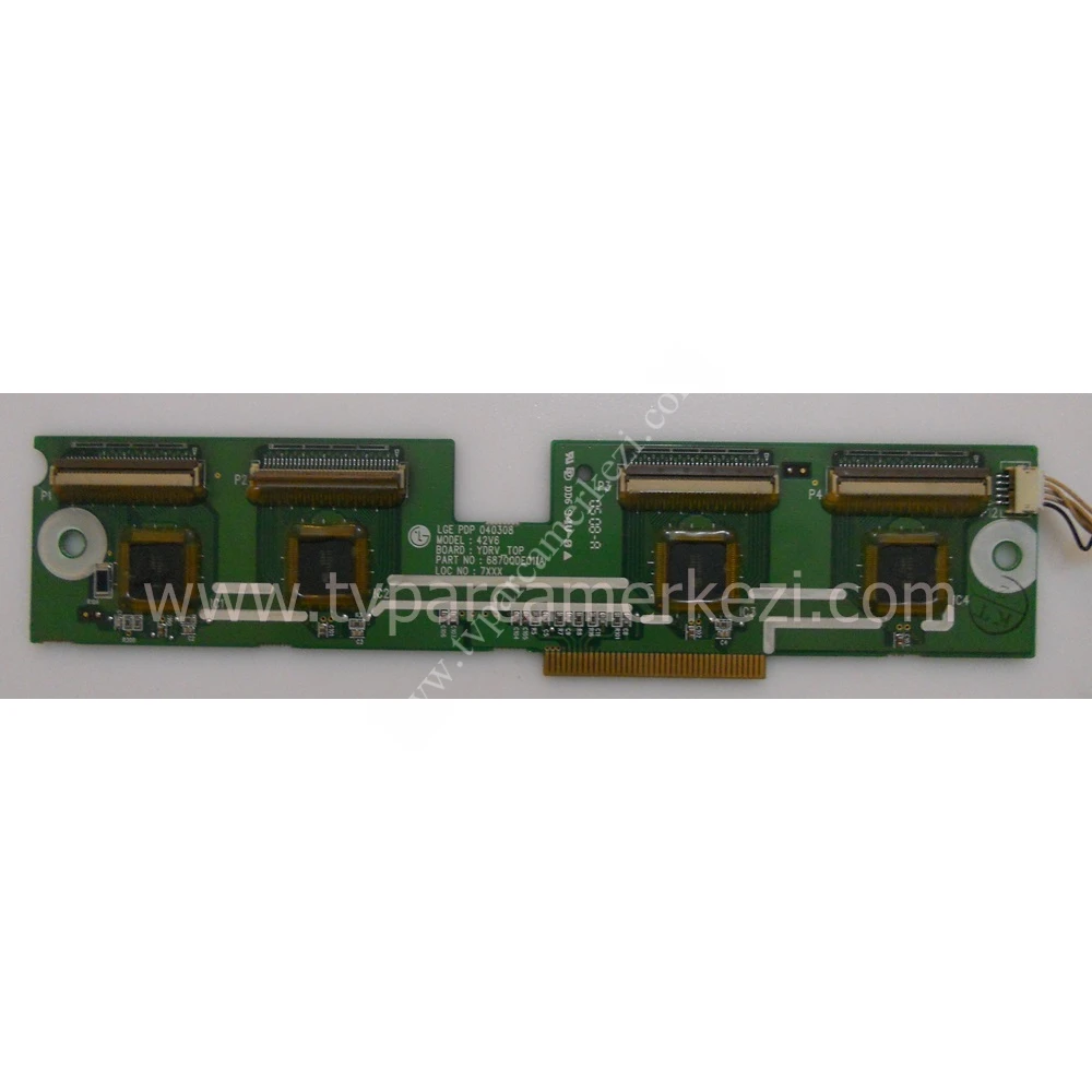 6871QDH066B , 6870QDE011A , 6870QFE011B , YDRVTP , LG 42V6 BUFFER BOARD