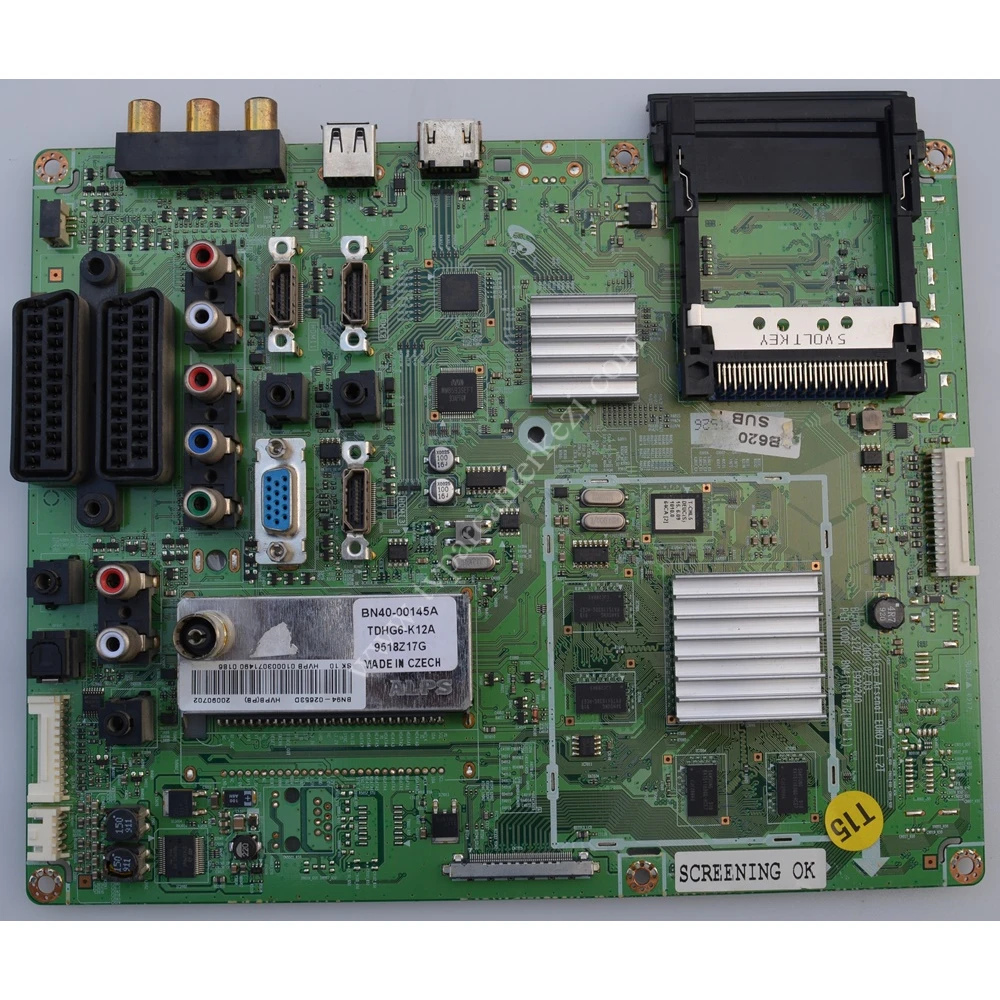 BN94-02653D , BN41-01167B , CHELSEA ARSENAL EURO/1.2T , SAMSUNG LE40B620R3W