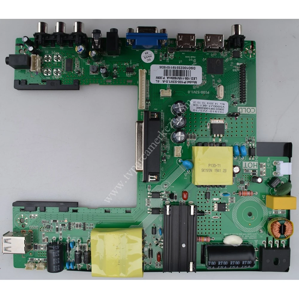 P100-53V1.0-A , TS1900-223/10 , REDLINE PS50 MAIN BOARD