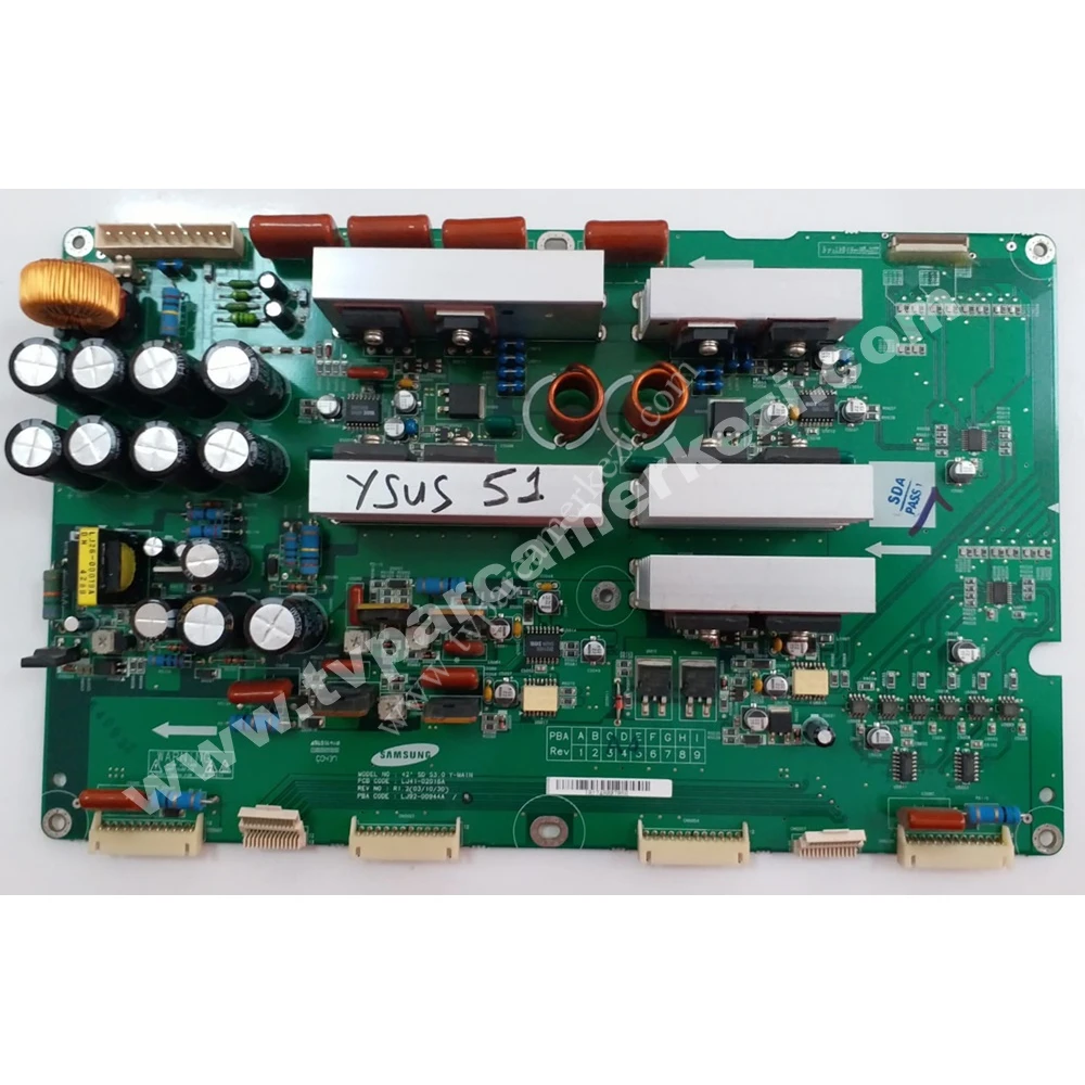 LJ41-02016A, LJ92-00944A, 42SD S3.0 Y-MAIN, SAMSUNG, Philips 42FW9020, Philips 42PF9936D, Y-SUS Board, Y-SUS Kart