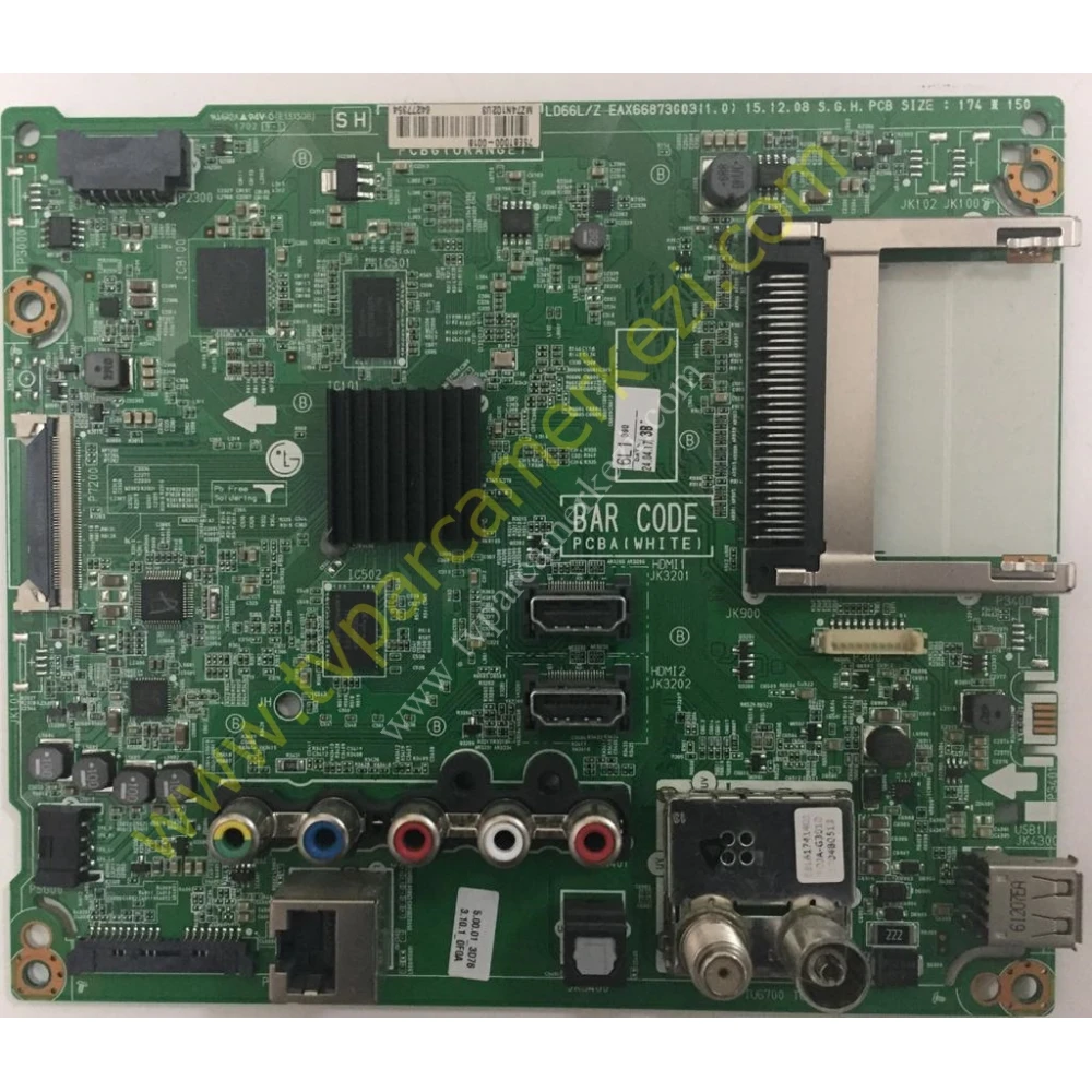 EAX66873C03(1.0), MZ74N102U3, LG 49LH570V MAIN BOARD