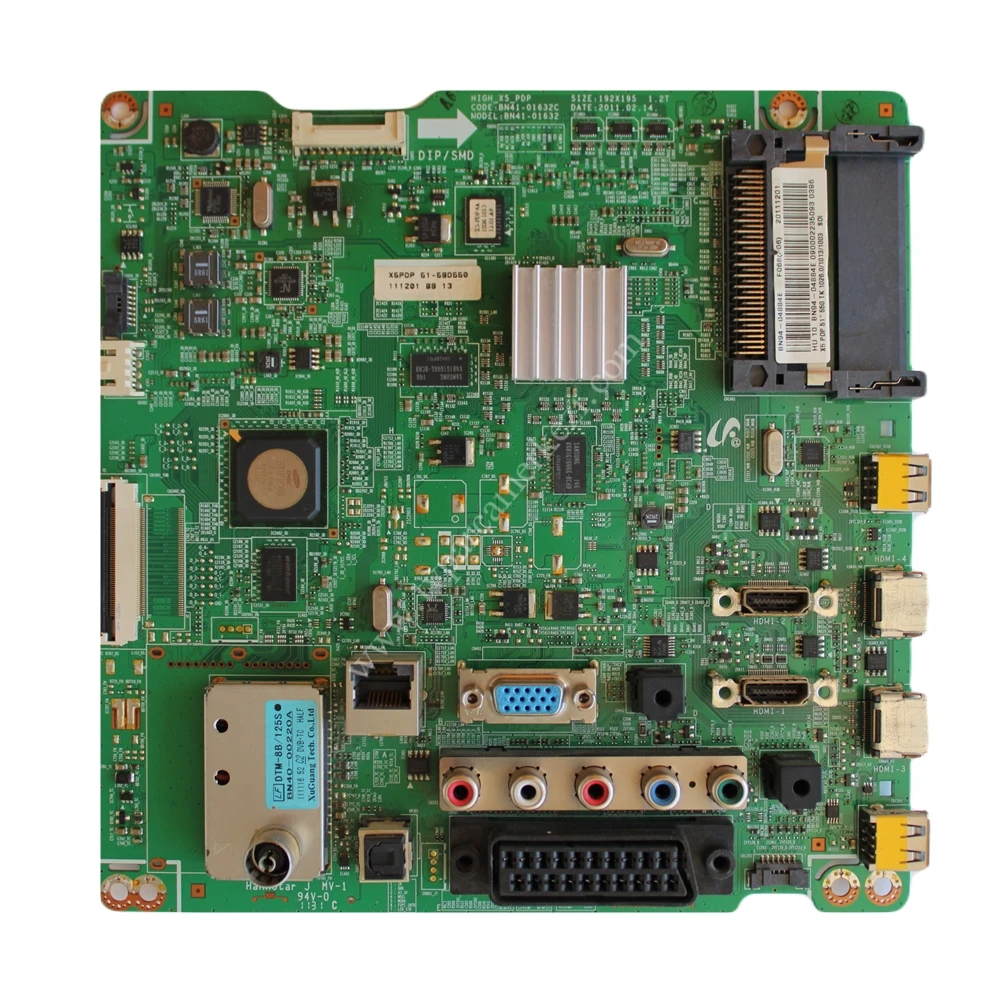 BN41-01632C , BN94-04884E , Samsung PS51D550C1 , Main Board , Anakart