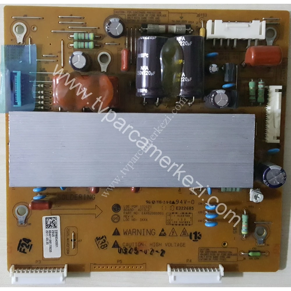 EAX62081001 , EBR68342001 , LG 42PW451 Z SUS Board