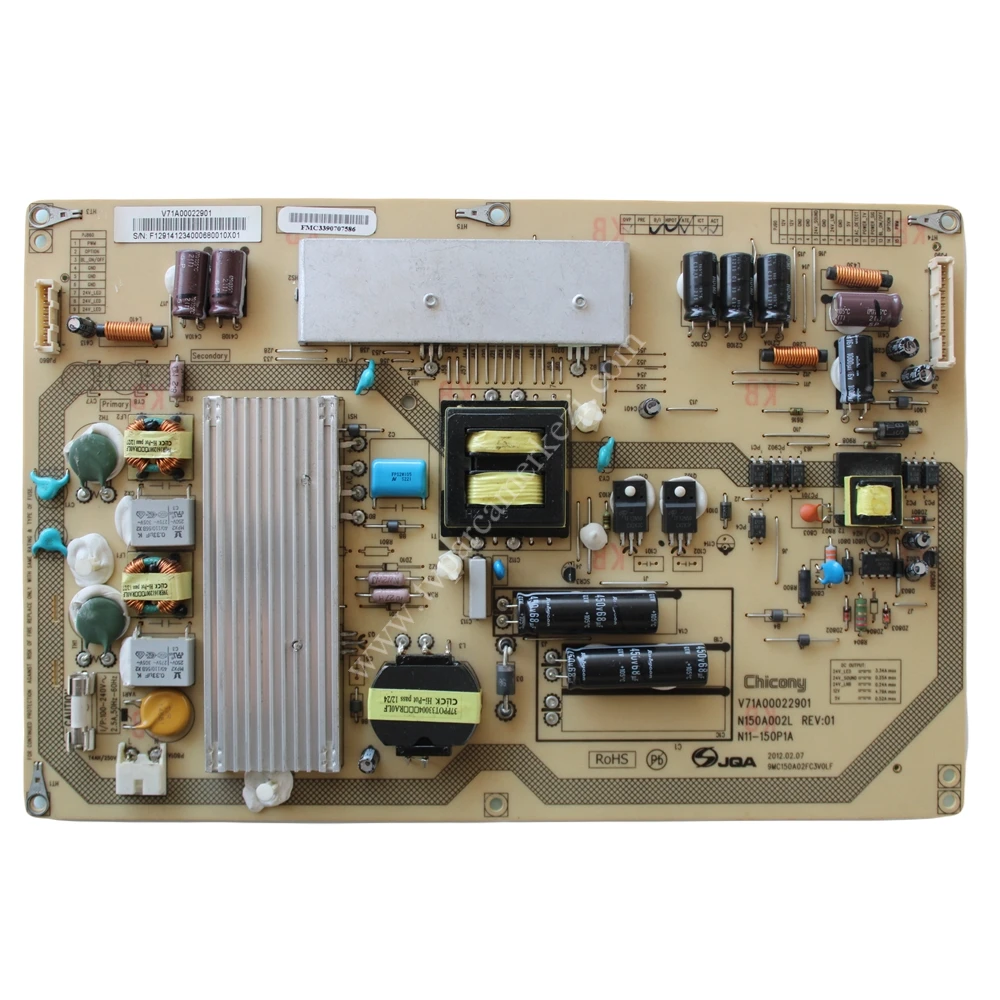 V71A00022901 , N150A002L , N11-150P1A , Toshiba 40TL968 , Power Board , Besleme Kartı