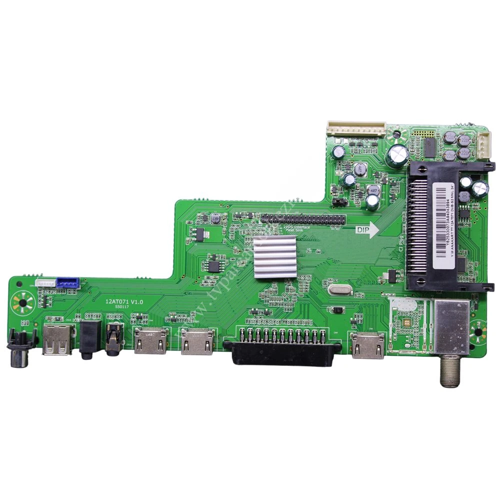 12AT071 V1.0 , 12AT071 , 12AT071 DVB-S2 MNL , SUNNY SN039LD071-S2 Main Board