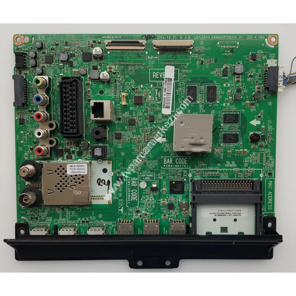 EAX66207202 (1.2) , EBT63730503 , EBR80067105 , LG 50LF650V Main Board