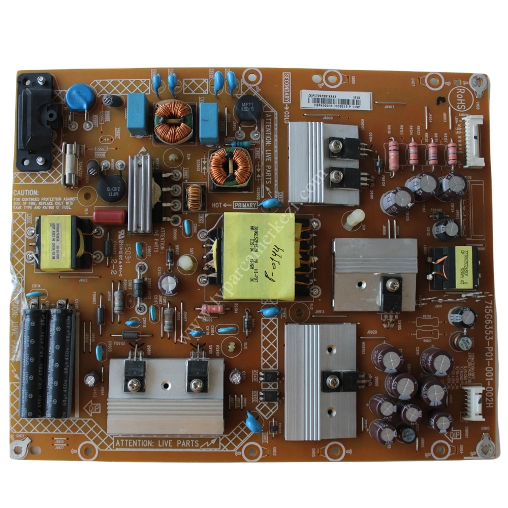 715G6353-P01-001-002H , PLTVEP331XAS1 , Philips 40PFK5300 , Power Board , Besleme Kartı