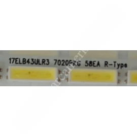 17ELB43ULR3 , 7020PKG 58EA , L-Type , R-Type , VESTEL 43UA9400 Panel Led
