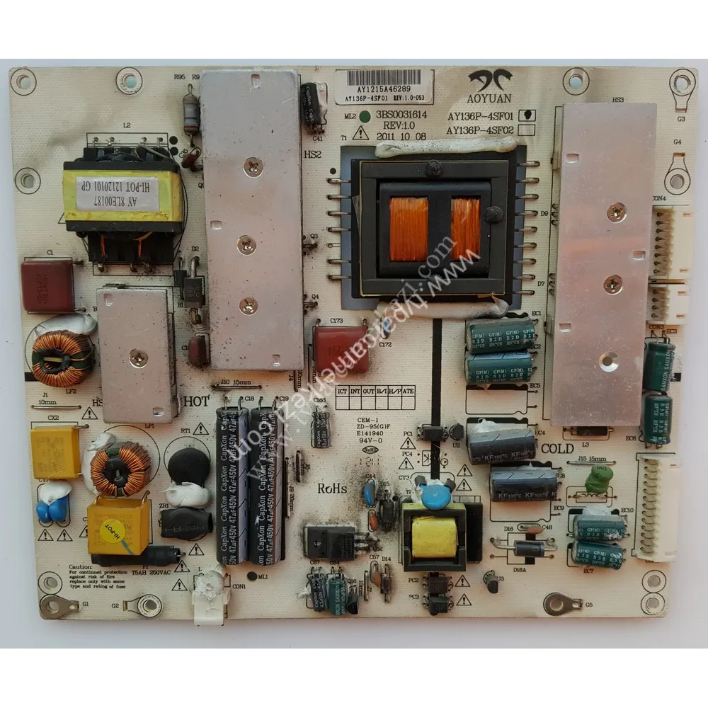 AY136P-4SF01 , 3BS0031614 , SUNNY SN042LD182VG2-V2FM Power Board