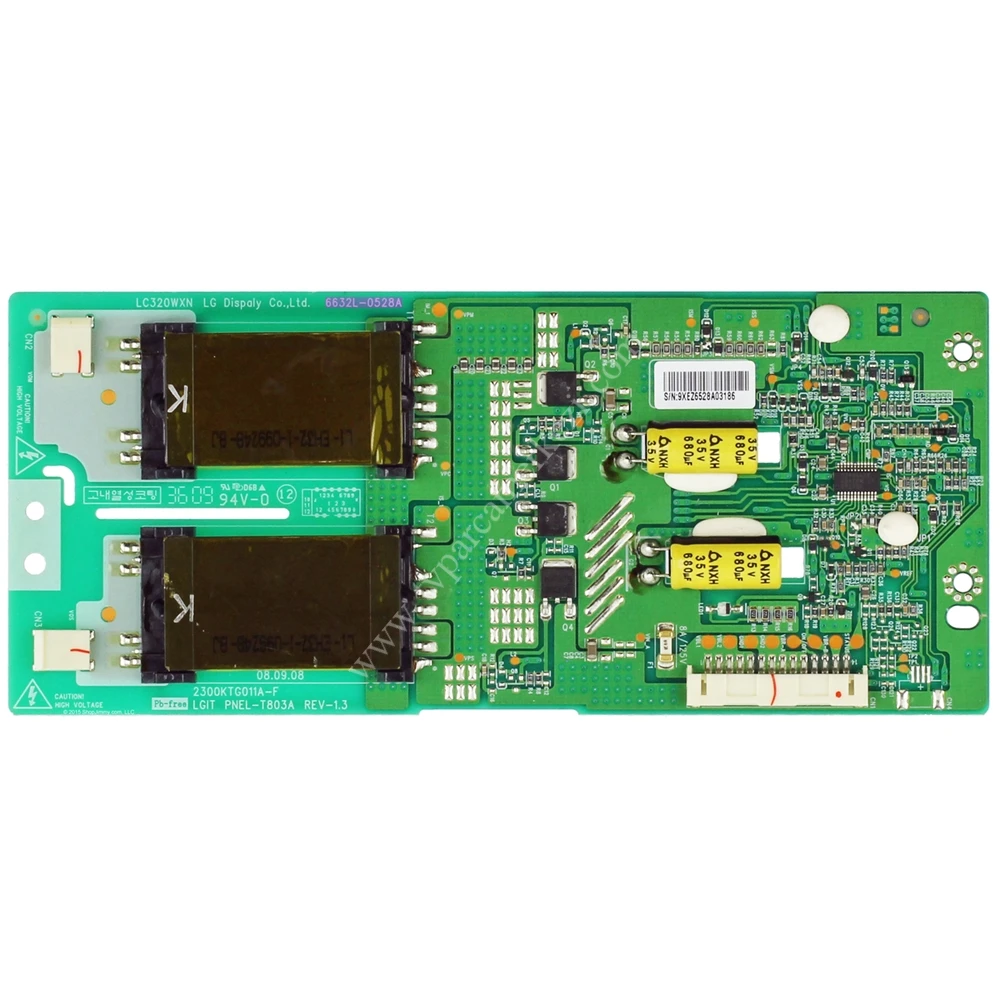 2300KTG011A-F , LGIT PNEL-T803A REV-1.3 , 6632L-0528A , Vestel 32VH3000 , LG 32LG2000 , Inverter Board