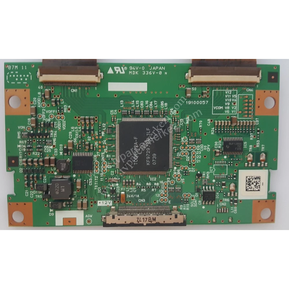 19100057 , MDK 336V-0 N , AX080H003B , Toshiba 32AV500P T-CON BOARD