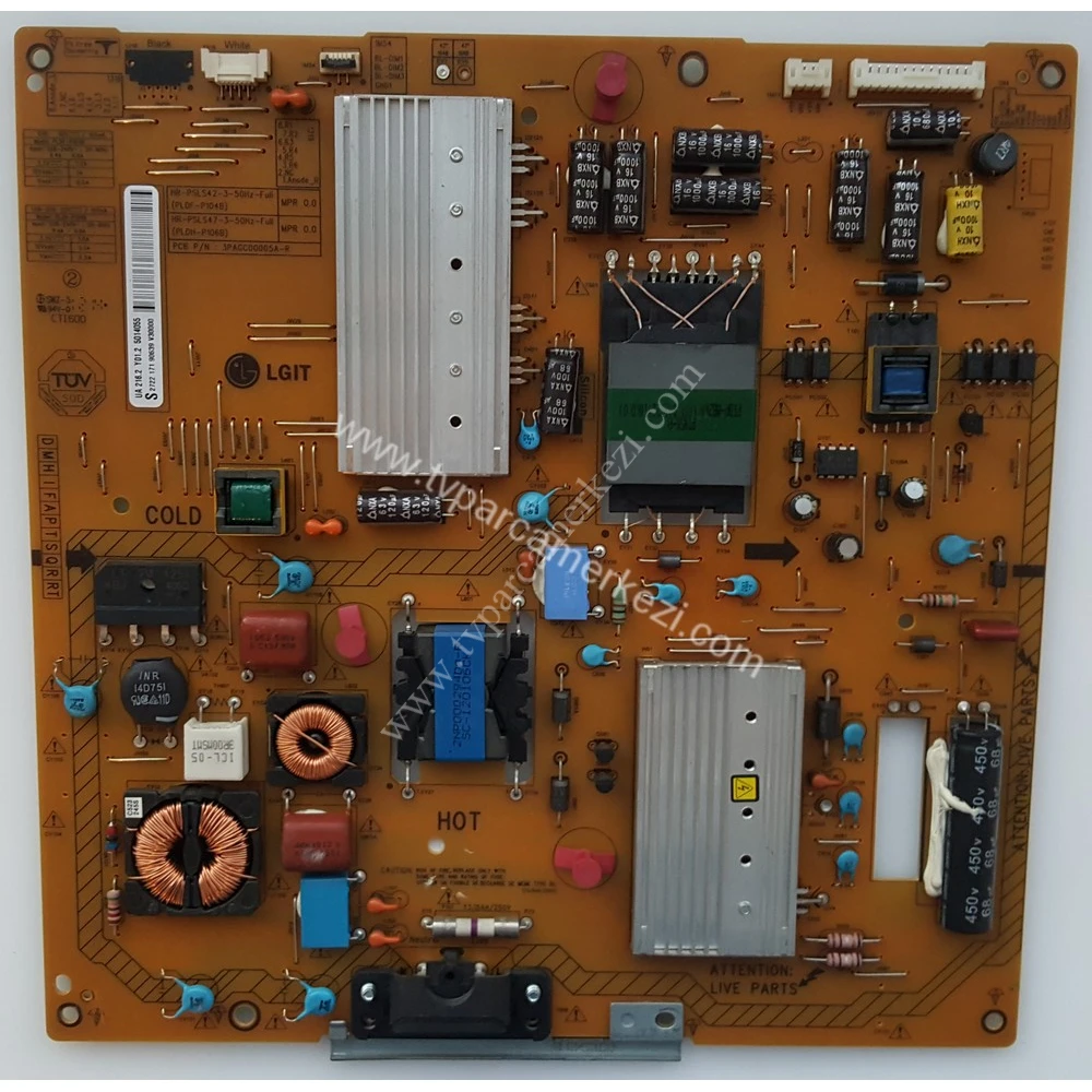 2722 171 90639 , 3PAGC00005A-R , PLDF-P104B , HR-PSLS42-3 , Philips 42PFL4307K/12 Power Board