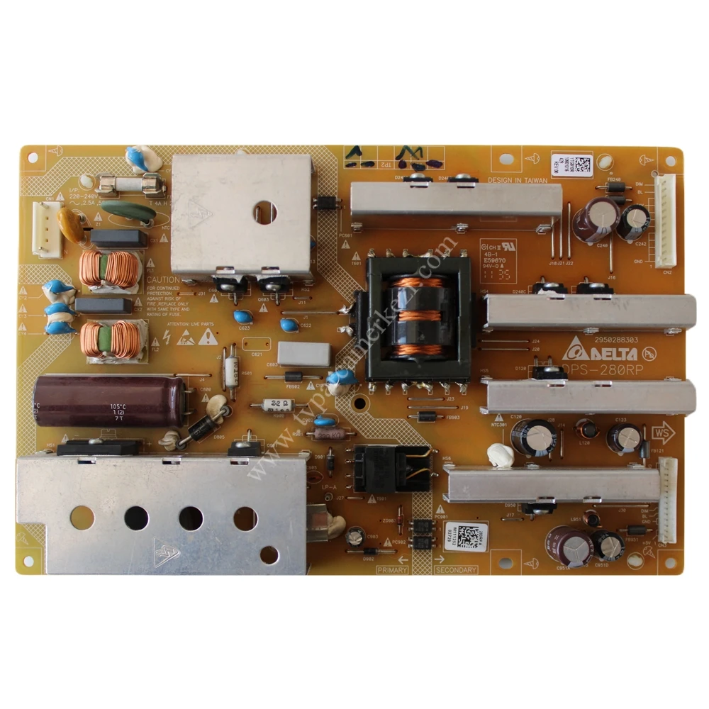 DPS-280RP , YTG910R , 2950288303 , Arçelik A42-LCK-2BU , Beko F106-203 FHD , Power Board , Besleme Kartı