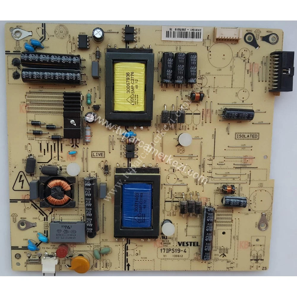 17IPS19-4 , 130612 , 23061041 , VESTEL 39PF5025 Power Board