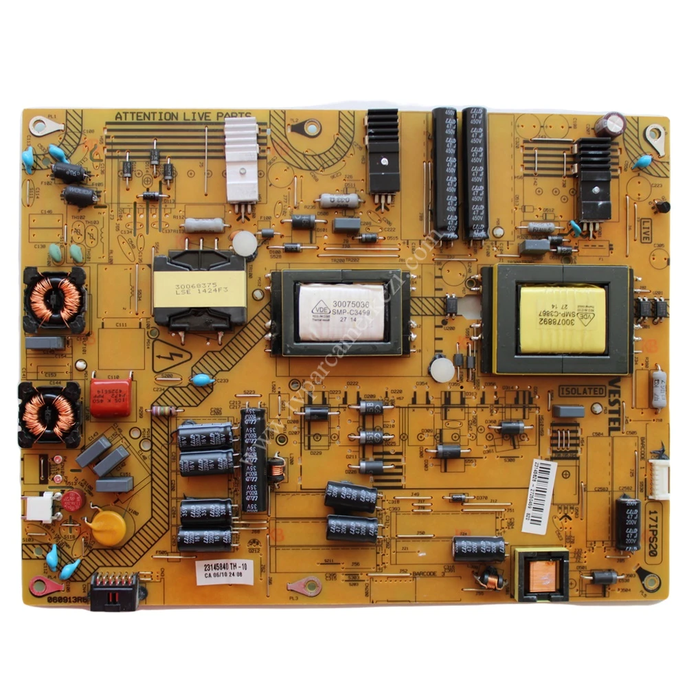 17IPS20 , 23145828 , 23145840 , VESTEL LD42F7441S , Power Board , Besleme Kartı