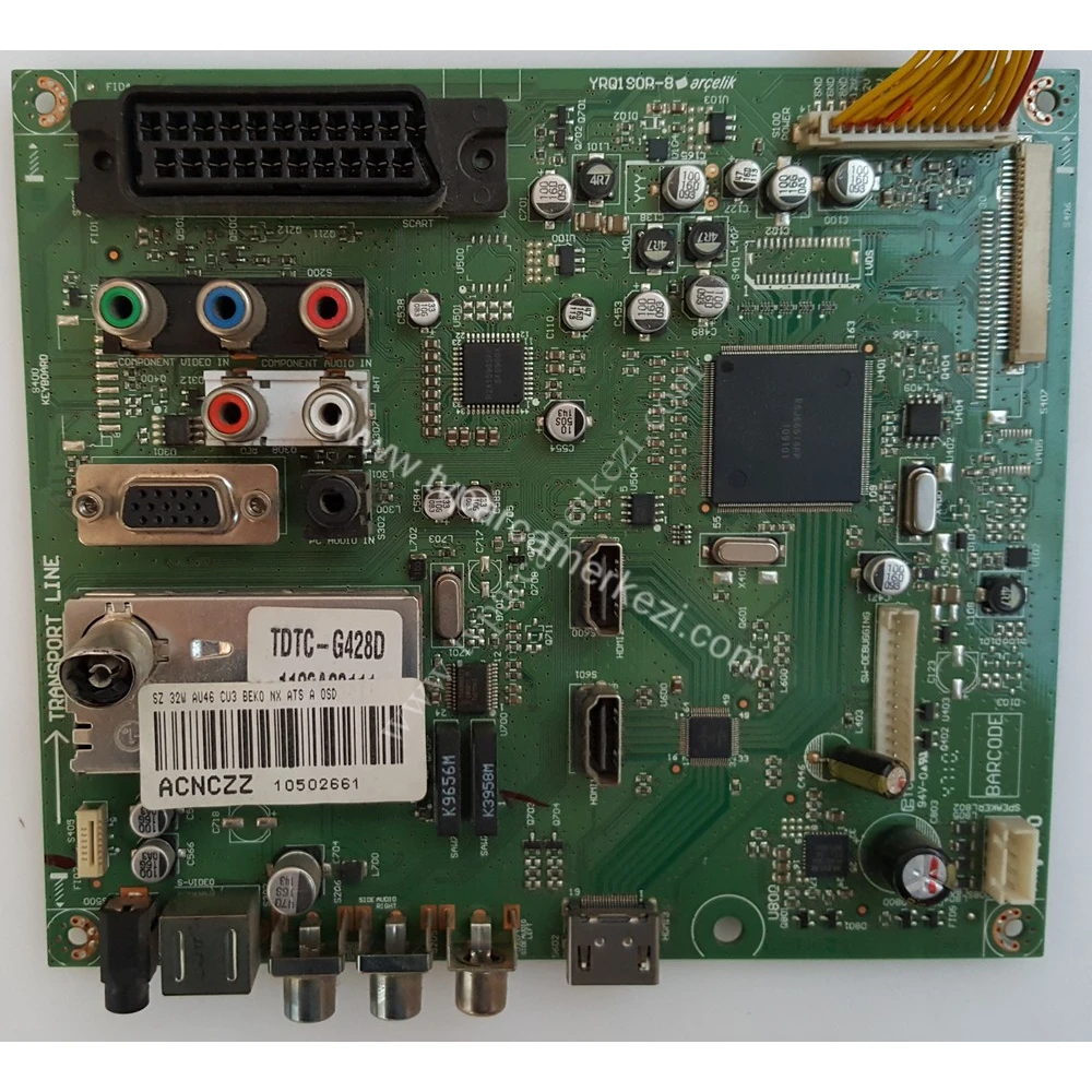 ACN CZZ , ACNCZZ , YRQ190R-8 , SZ 32W AU46 CU3 , ARÇELİK TV F82-203 Main Board