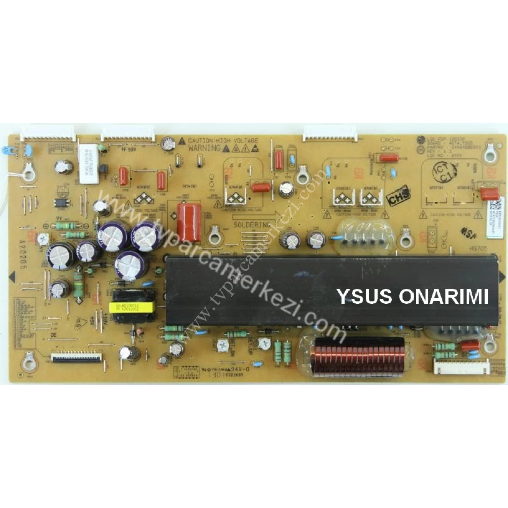 EAX64286001, EBR73575201, LG 42PN450B, YSUS BOARD TAMİR ONARIMI