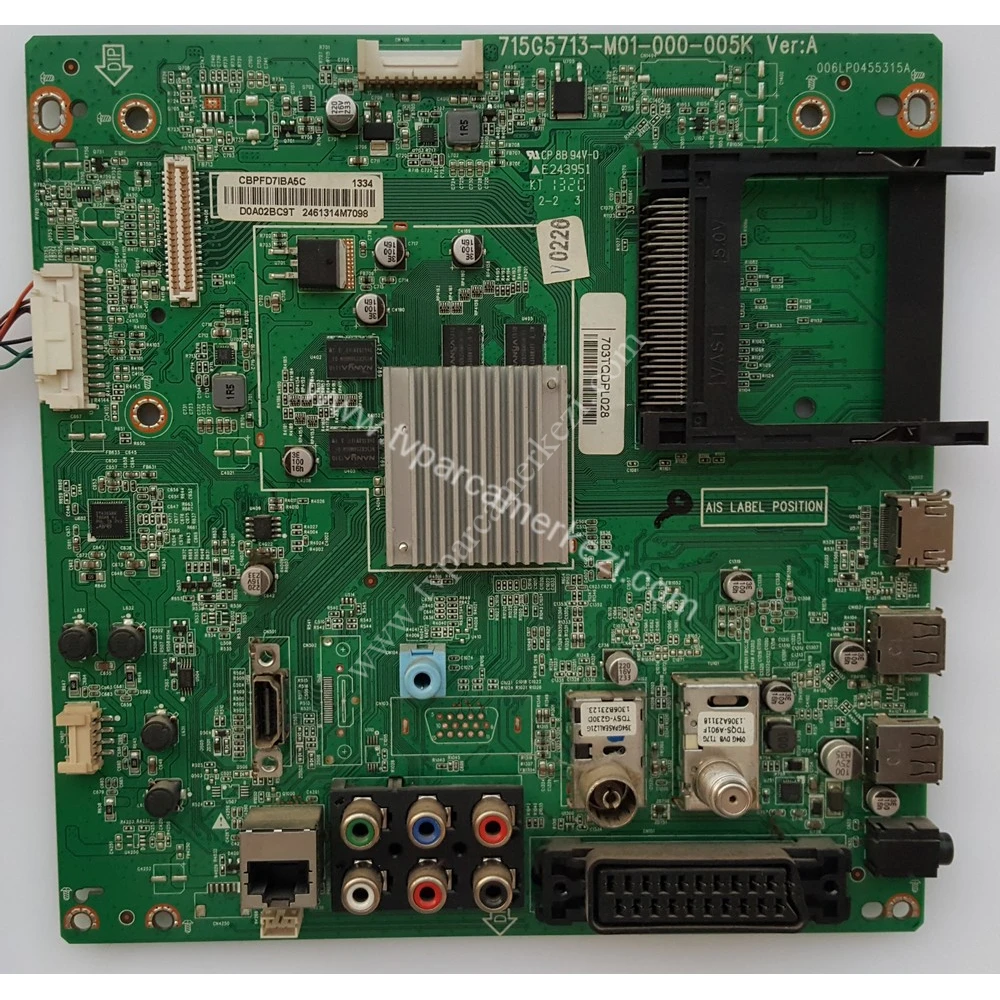 715G5713-M01-000-005K , 703TQDPL028 , 006LP0455315A , PHILIPS 32PFL3258K/12 Main Board