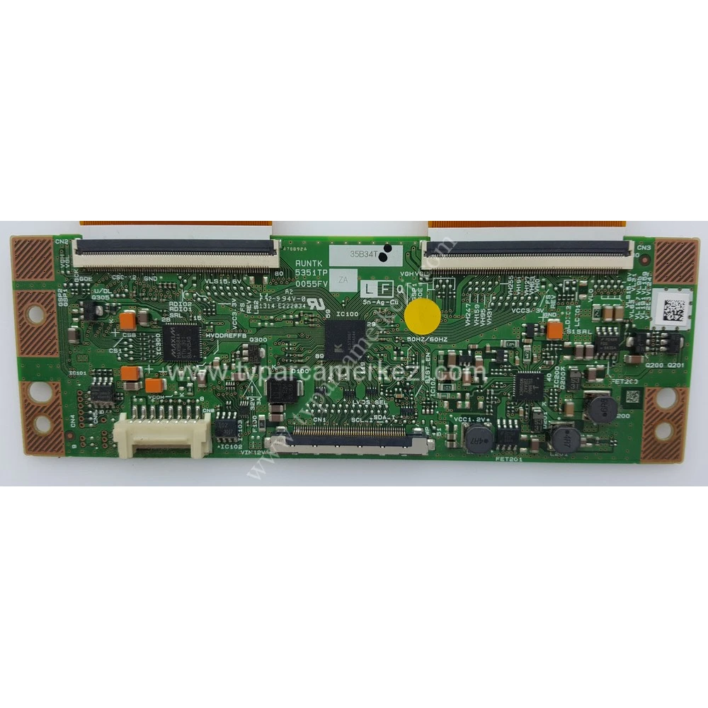 RUNTK , 5351TP , 0055FV , ZA , SAMSUNG 32F5570 T Con Board Tamir , Tamiri