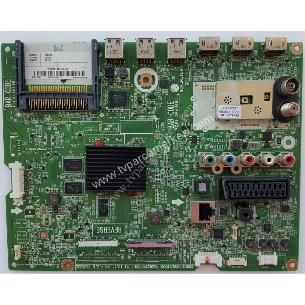 EBT62297958 , EAX64797003 (1.2) , LD33B/LC33B/LE33B , LG 42LN575S Main Board