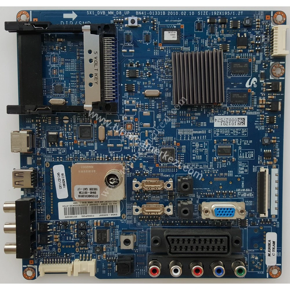 BN94-02699F , BN41-01331B , SX1_DVB_MM_D8_UP , SAMSUNG LE32C450E1W Main Board