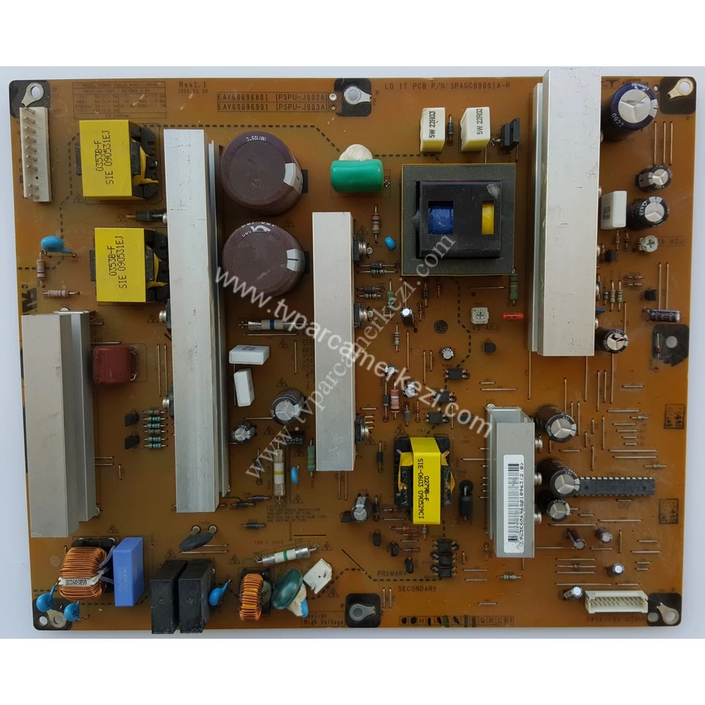 EAY60696801 , PSPU-J902A , 3PAGC00001A-R , LG 42PQ6000 Power Board