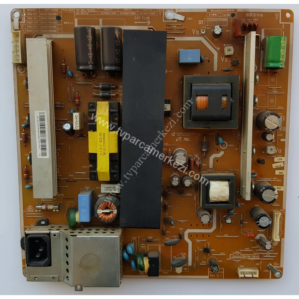 BN44-00443B , PB4-DY , HU10251-11019 , SAMSUNG PS51D550C1F Power Board