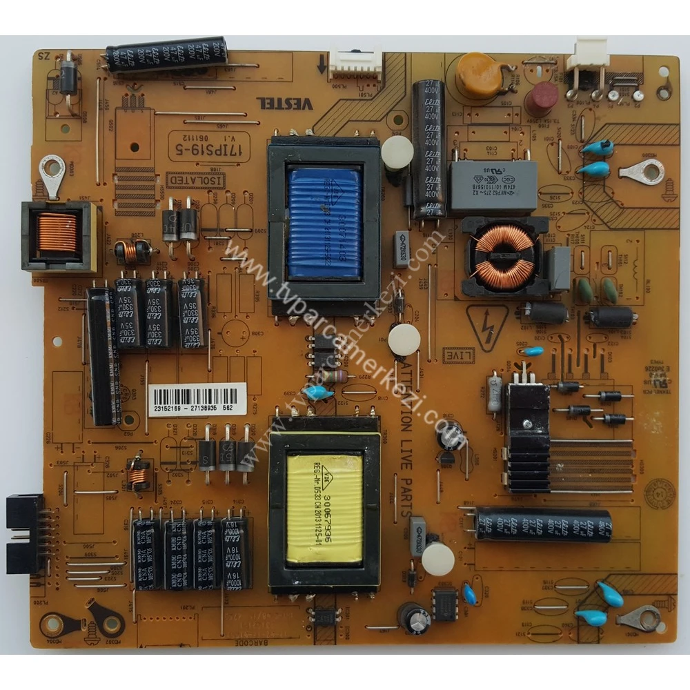 23152169 , 23152191 , 17IPS19-5 , VESTEL Power Board