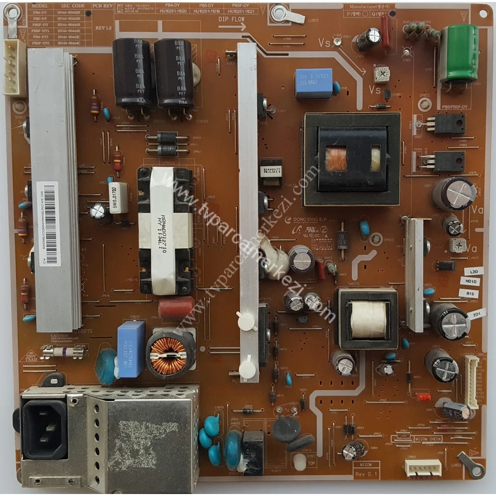 BN44-00442B , HU10251-11020 , SAMSUNG PS43D430A3 Power Board