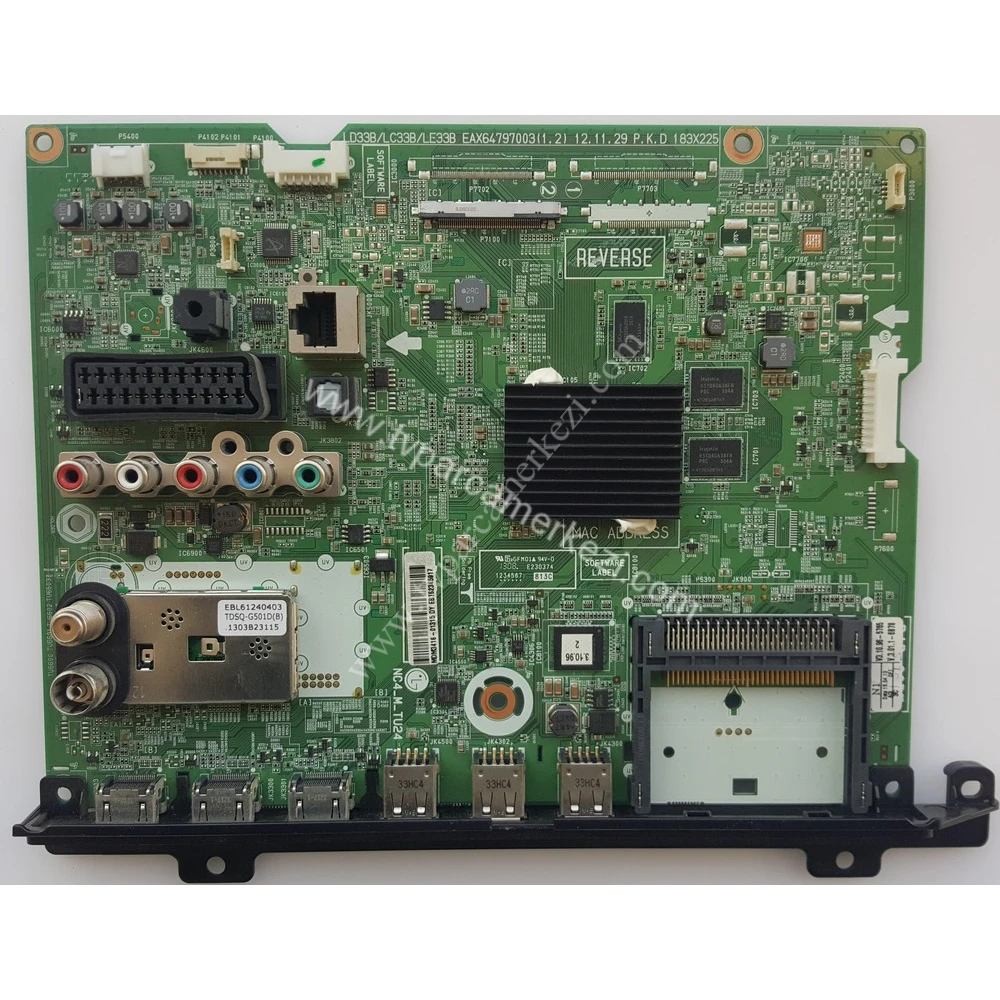 EBT62345917 , EAX64797003(1.2) , LD33B, LC33B, LE33B , LG 32LN570S Main Board