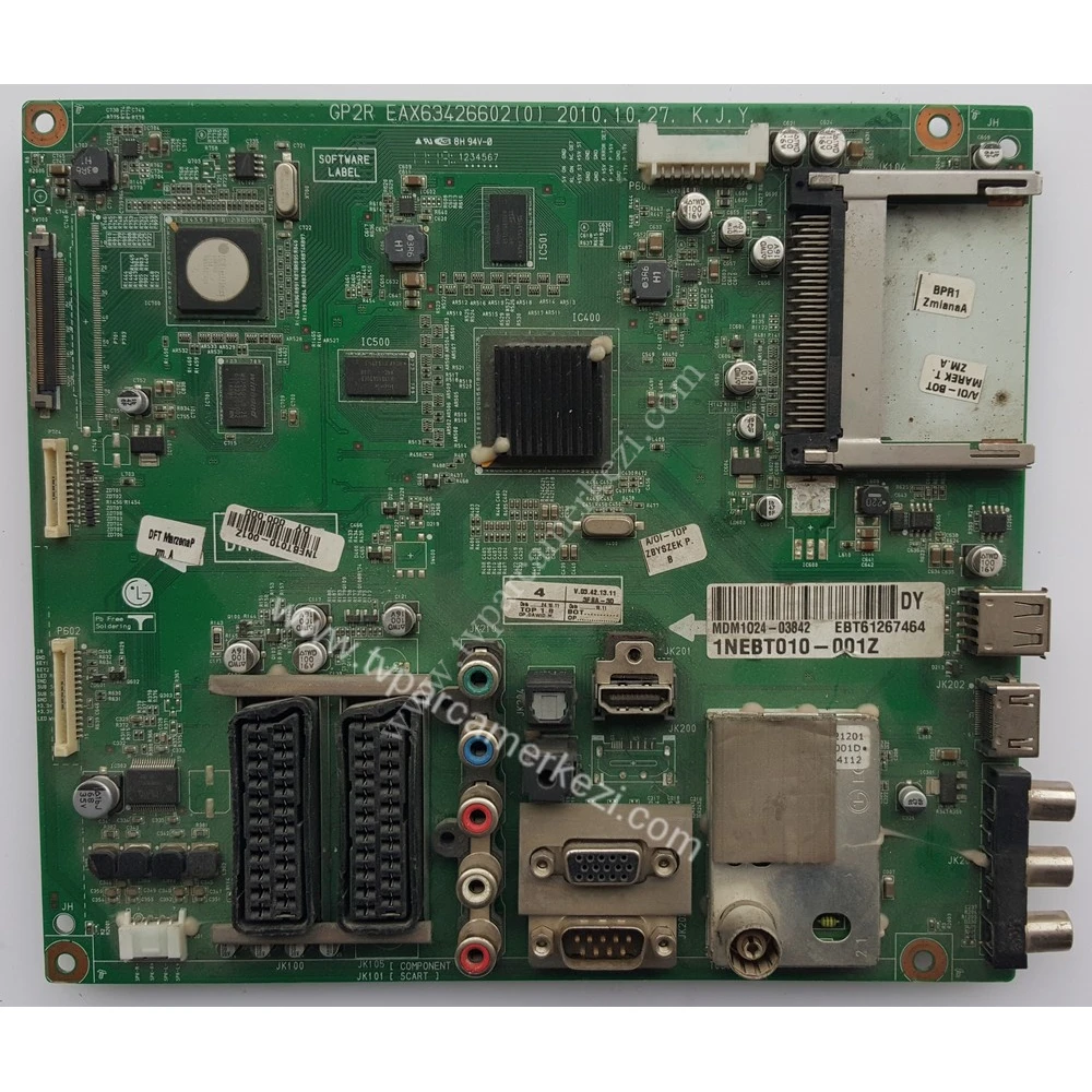 EBT61267464 , EAX63426602(0) , GP2R , LG 50PW450 Main Board