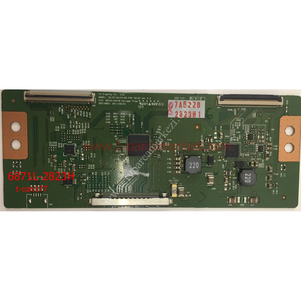 6871L-2823H , 6870C-0401B , LG 42LM615S T-Con Board
