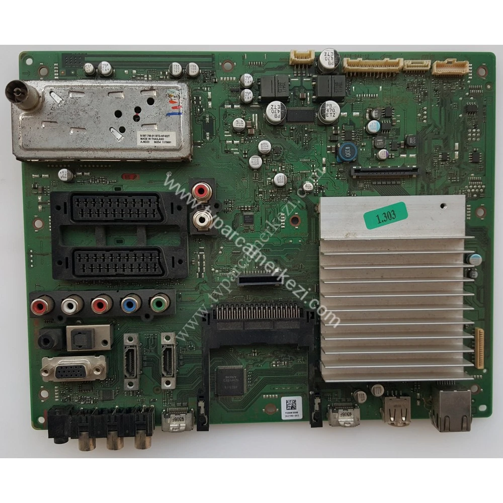 Y2008500B , 1-878-942-12 , A-1663-964-B , SONY KDL-40V5500 Main Board