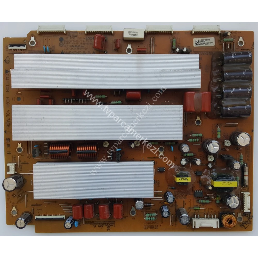 EBR71838902 , EAX62846402 , 50R3/T3_YSUS , LG 50PT350 YSUS Board