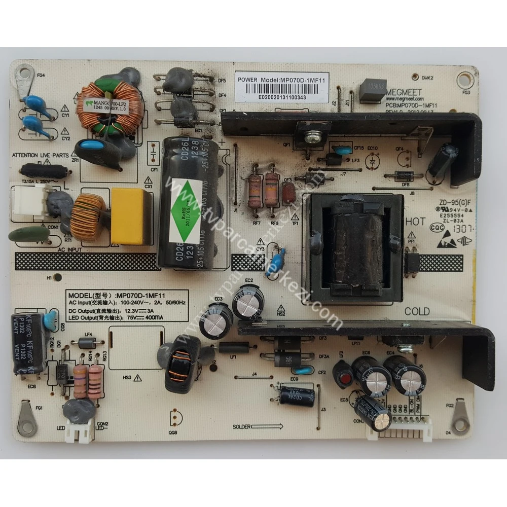 MP070D-1MF11 , PREMIER PR-32B25 Power Board