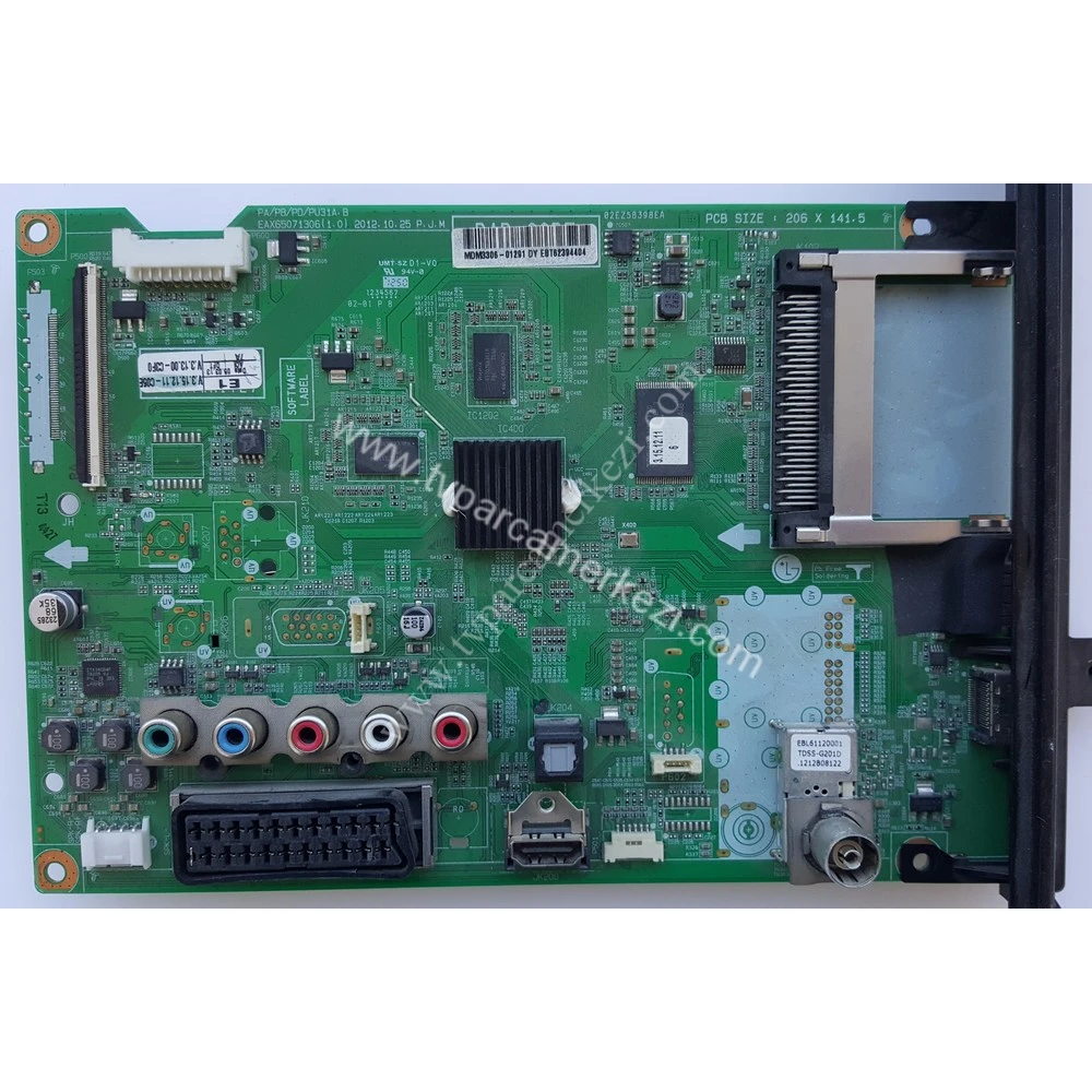 EBT62394404 , EAX65071306(1.0) , LG 50PN6500 Main Board