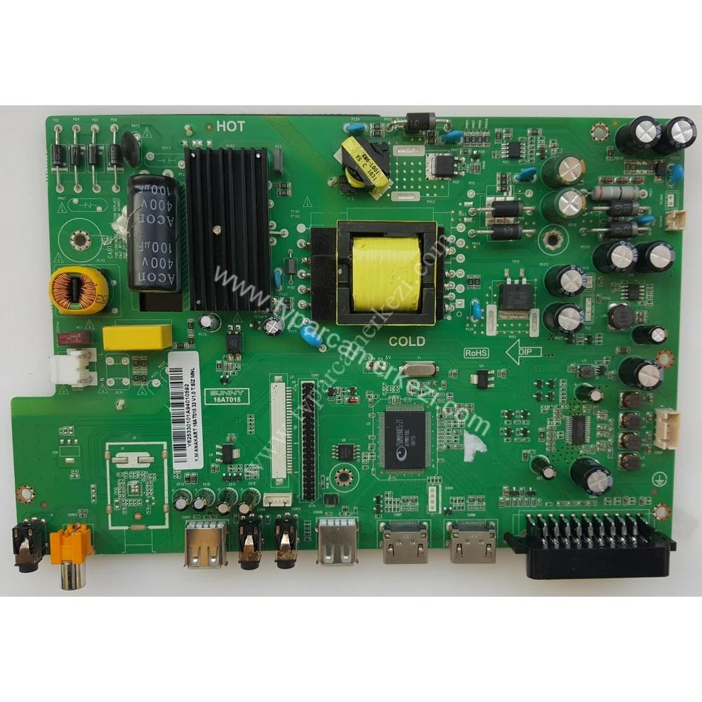 16AT015 , 16AT015 32 V1.0 T.SİZ MNL , SUNNY 16AT015 , AXEN AX032DLD16AT015-ZTM Main Board