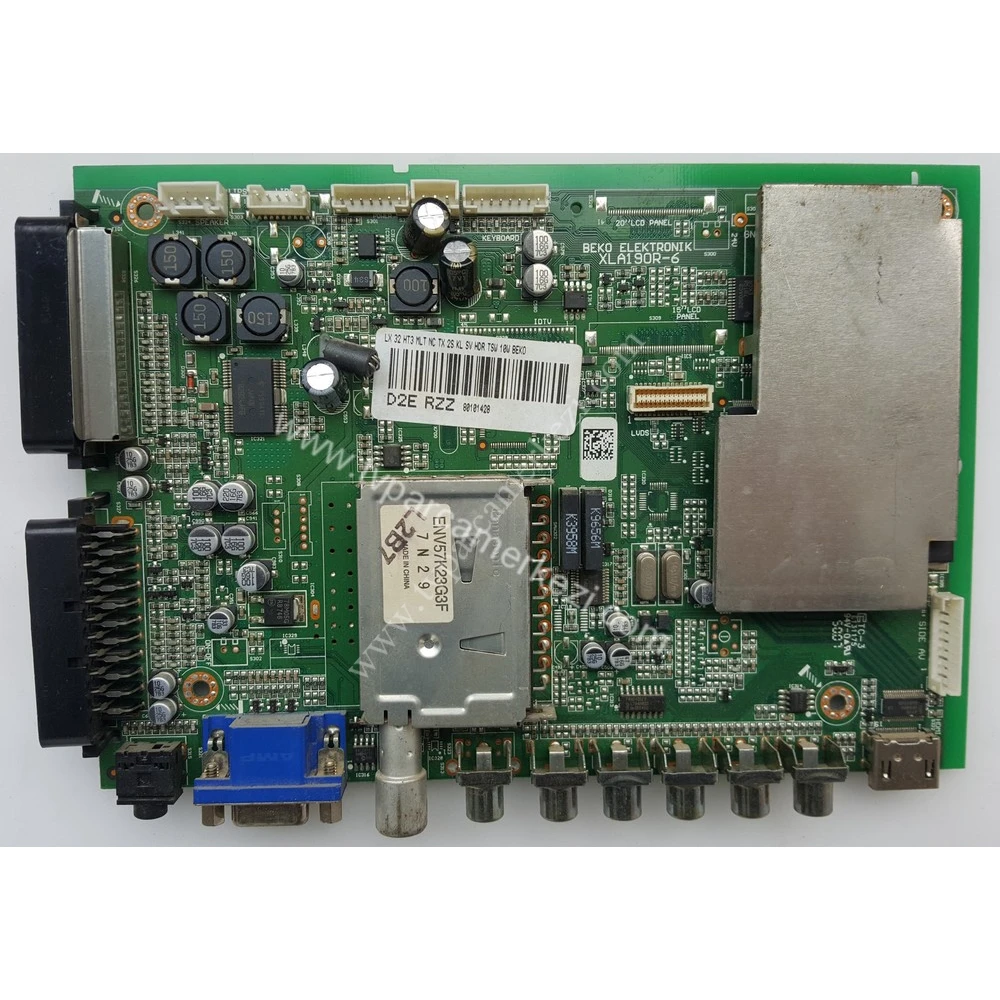 D2E RZZ , XLA190R-6 , LX 32 HT3 MLT , BEKO TV 82-501 SB HD LCD TV Main Board