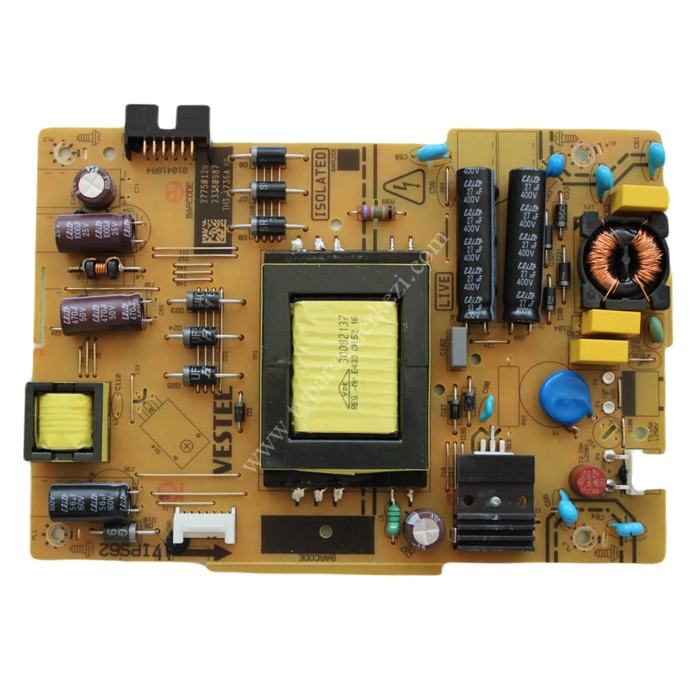 17IPS62 , 23380987 , HI-LEVEL 39HL50039 , FINLUX 39FX610F , Power Board , Besleme Kart