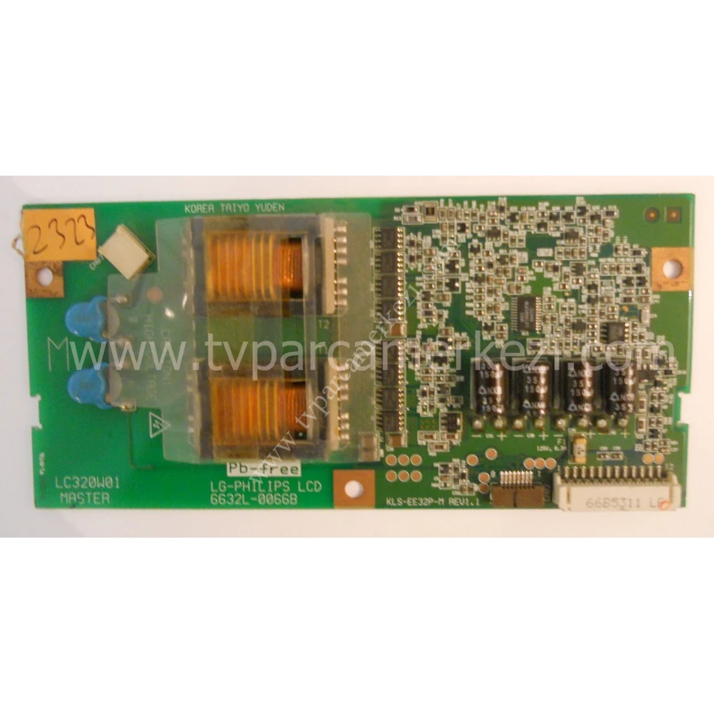 KLS-EE32P-M REV1.1 , 6632L-0066B , LC320W01 , LC320W01 MASTER , PHILIPS 32PF4320/10 INVERTER BOARD