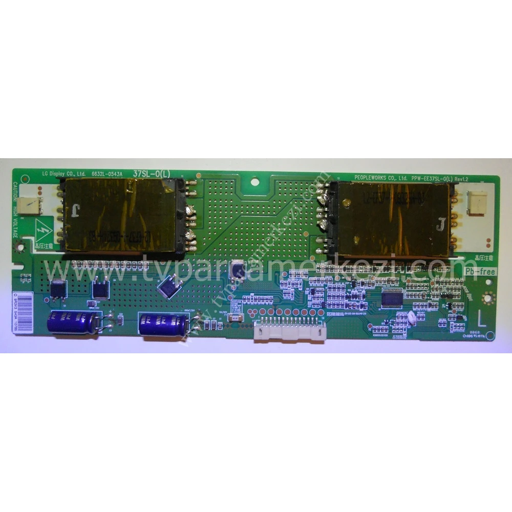 PPW-EE37SL-0(L) REV1.2 , 6632L-0543A , 6632L0543A , PPW-EE37SL-0(L) , LG 37LG50-UG.AUSPLJM INVERTER BOARD