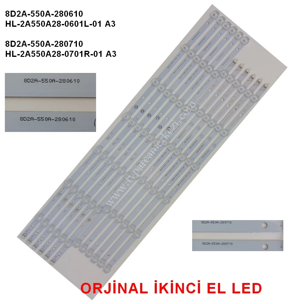 HL-2A550A28-0701R-01 , HL-2A550A28-0601L-01 , 8D2A-550A-280710 , SUNNY PANEL LED