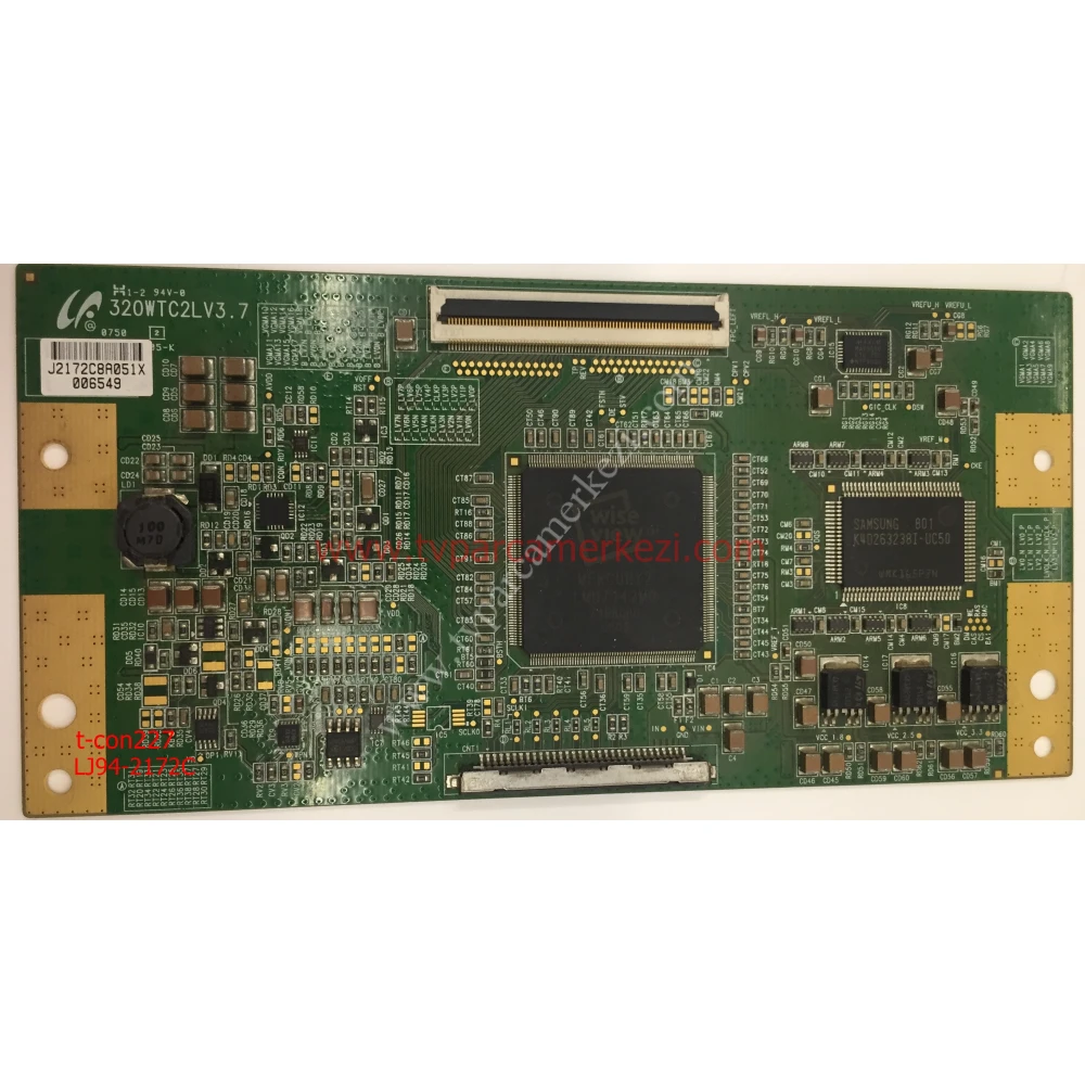 320WTC2LV3.7 , LJ94-2172C , SAMSUNG LN40C500F3FXZA T-CON BOARD