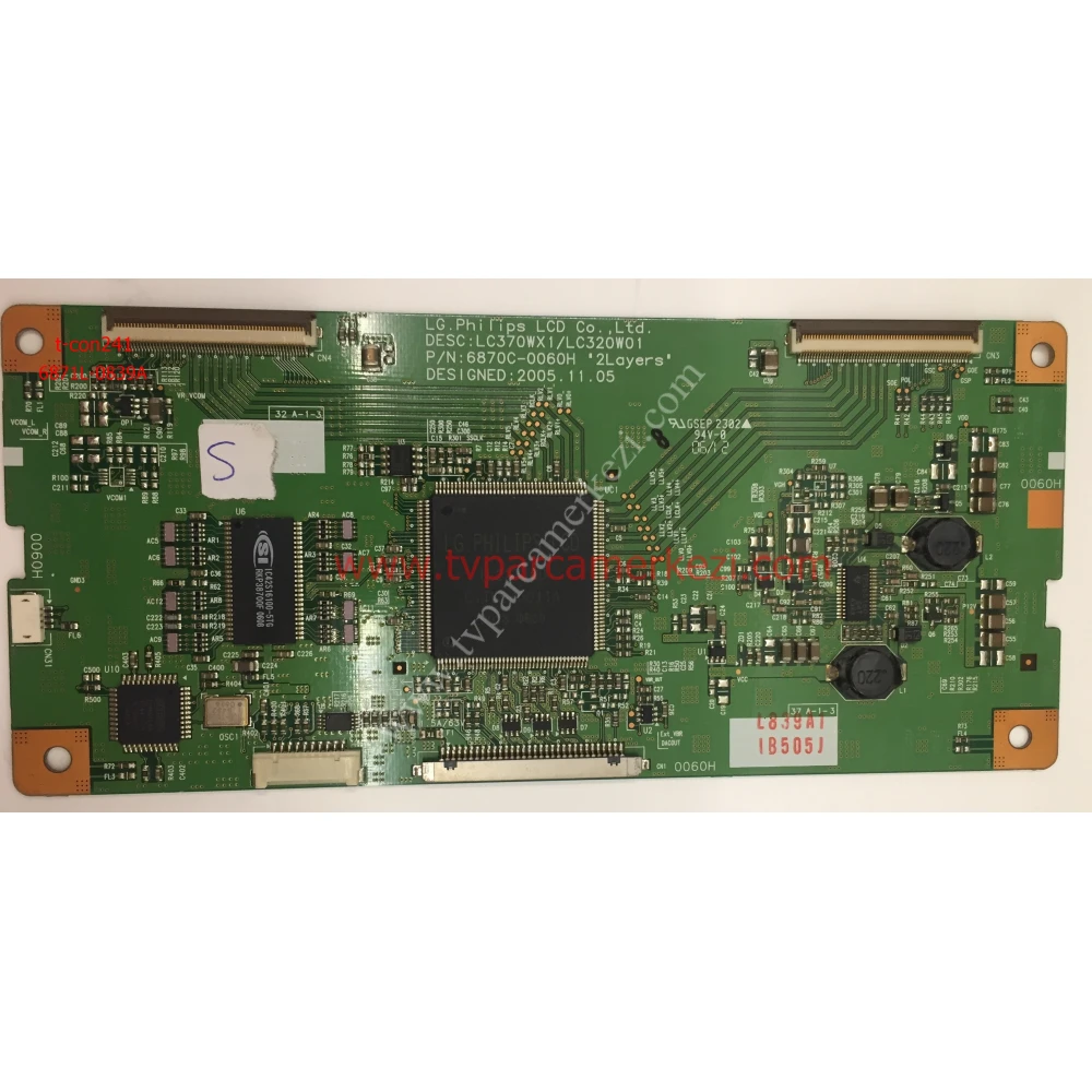 6870C-0060H  , 6871L-0839A  , LG LG RZ-37LZ3  T-CON BOARD