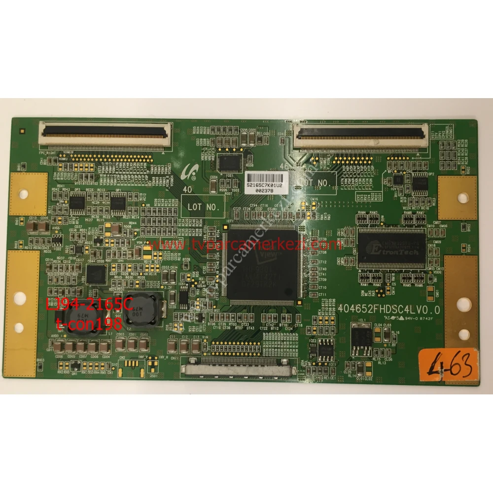 404652FHDSC4LV0.0 , LJ94-2165C , SAMSUNG T-CON BOARD