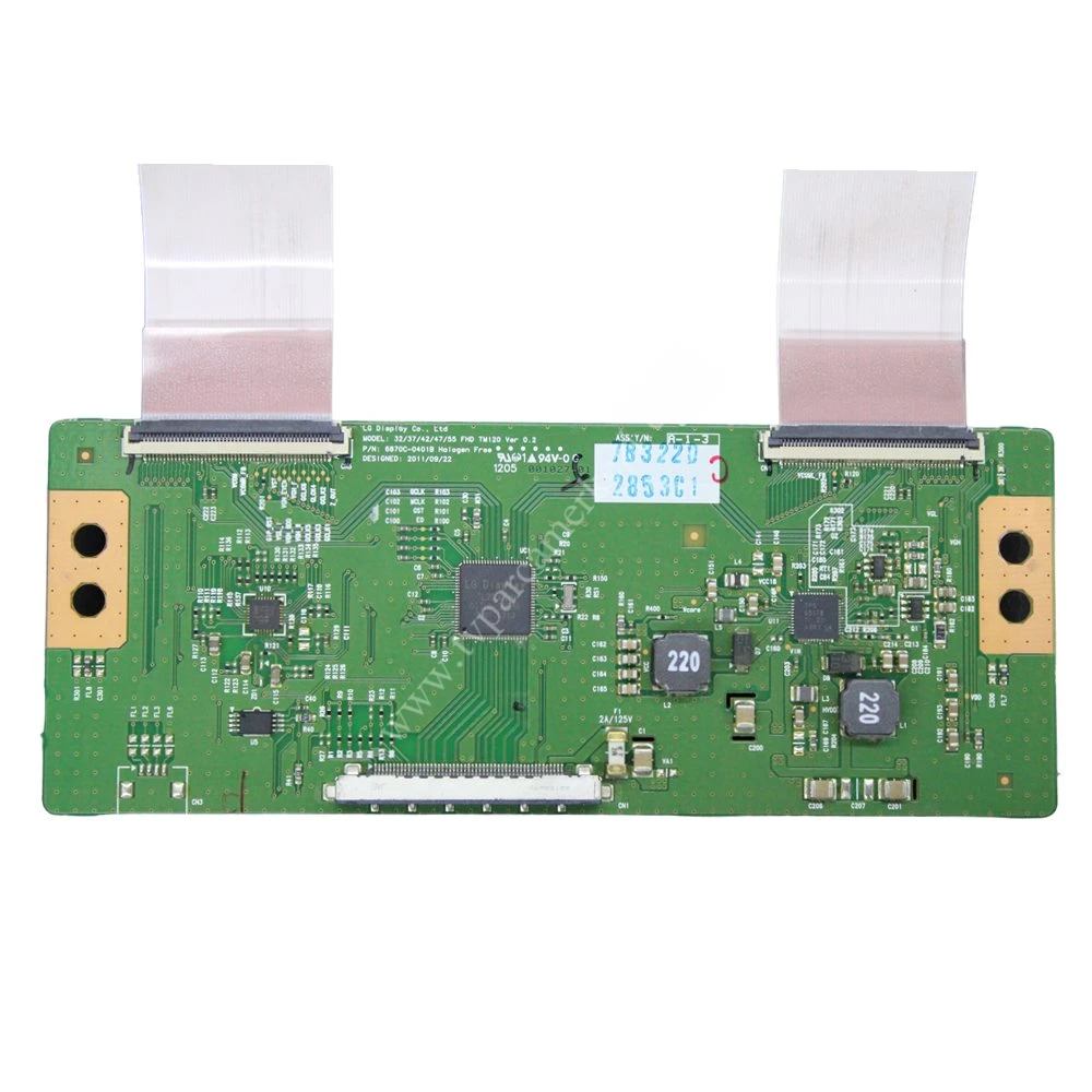 6870C-0401B , 6871L-2853C , 32/37/42/47/55 FHD TM120 , Philips 32PFL4007T/12 T-con Board