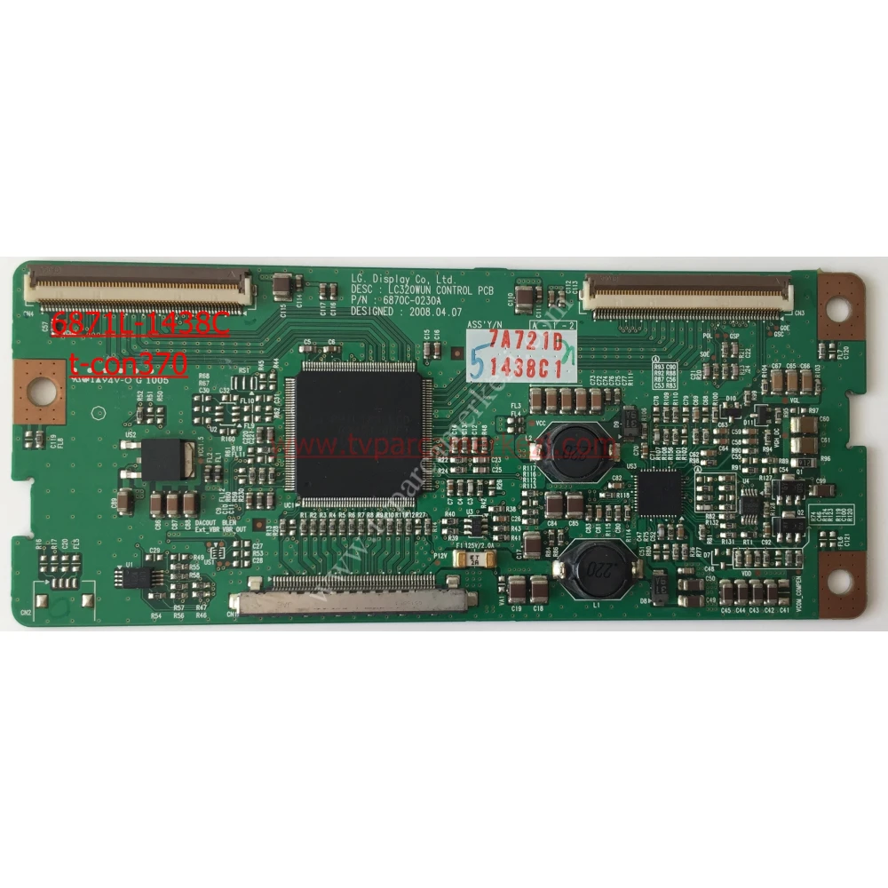 6870C-0230A , 6871L-1438C , LC320WUN CONTROL PCB  , LG 32LH2500-ZA  T-CON BOARD