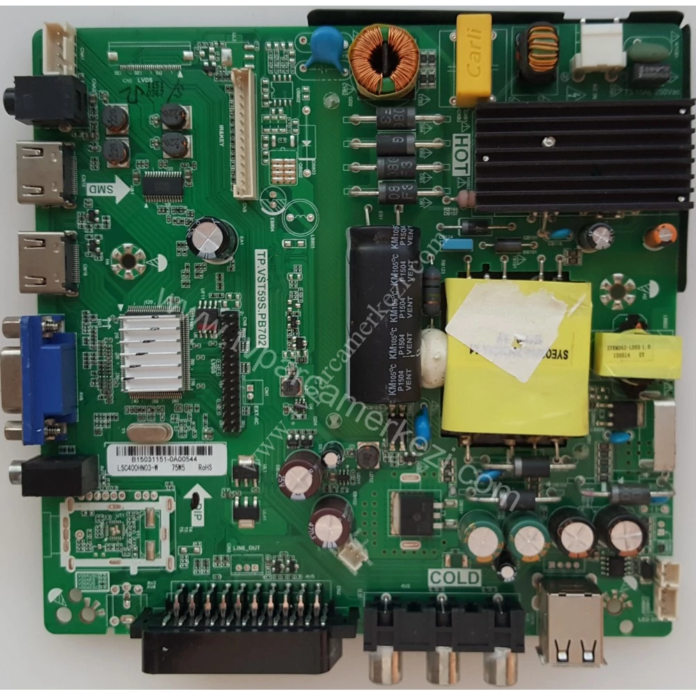 TP.VST59S.PB702 , B15031151 , LSC400HN03-W , 40" MAIN BOARD