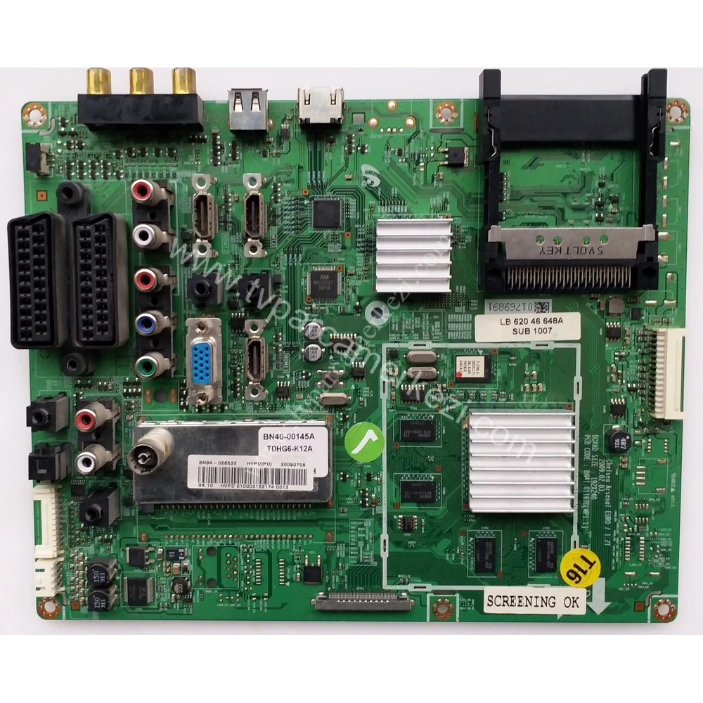 BN41-01167B , BN94-02653E , CHELSEA ARSENAL EURO , SAMSUNG LE46B620R3 MAIN BOARD